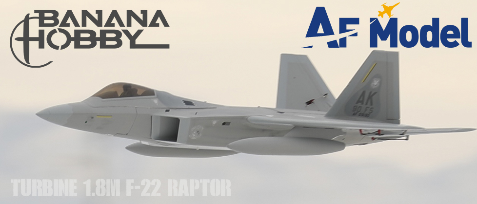 AF Model F-22 Raptor Turbine Jet