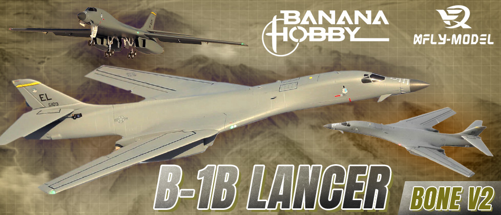XFly B-1B Lancer BONE Twin 70mm EDF Jets