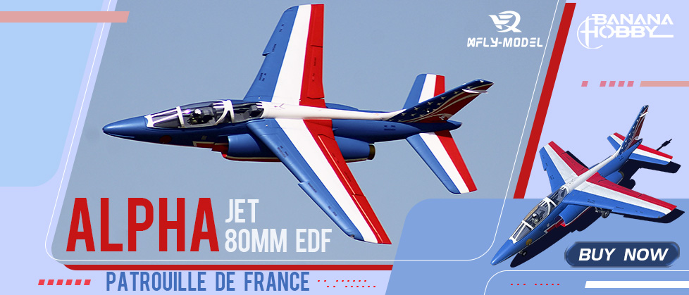 XFly Model Alpha Jet 80mm EDF Jets