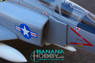 8 CH BlitzRCWorks Super F-4 Phantom II RC EDF Jet - Radio