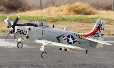 a1 skyraider rc plane