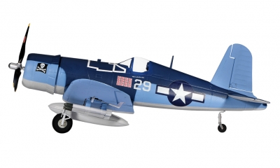 område naturlig podning 4 CH TopRC Blue Mini F4U Corsair RC Warbird Airplane - Radio Controlled  Mini F4U Corsair - RC