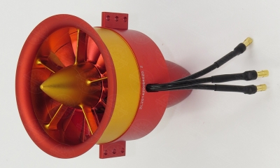 JP Hobby 90mm Clockwise Rotation Aluminum Alloy EDF w/ 12S