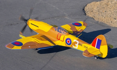 6 CH BlitzRCWorks Desert Camo 1100mm Supermarine Spitfire