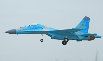 4 CH XFly Model Digital Blue Camo Su 27 Twin 50mm RC EDF Jet Radio Controlled Su 27 Twin 50mm RC