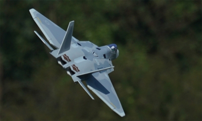 4 CH XFly-Model F-22 Raptor Twin 40mm RC EDF Jet - Radio