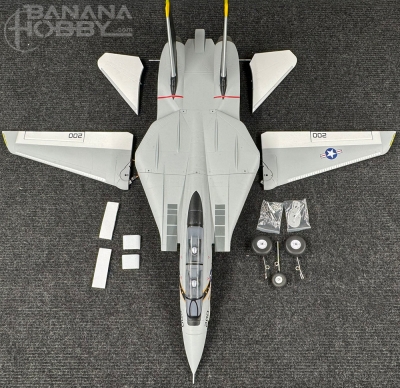 Amazon.com: XFLY-MODEL F-14 Twin 40mm EDF Jet PNP 4S RC