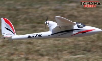 4 CH BlitzRCWorks Sky Surfer RC Trainer Airplane - Radio
