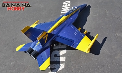 3 CH BlitzRCWorks Mini F/A-18E Super Hornet V2 w/ Gyro RC