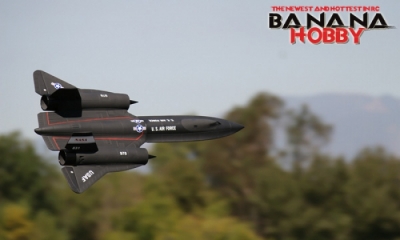 6 CH Sky Flight Hobby SR 71 Blackbird V2 RC EDF Jet Radio Controlled SR 71 Blackbird V2 RC
