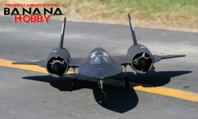 6 CH Sky Flight Hobby SR 71 Blackbird V2 RC EDF Jet Radio